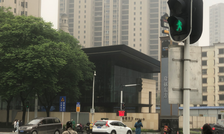 世界城瑜樾东方实景图