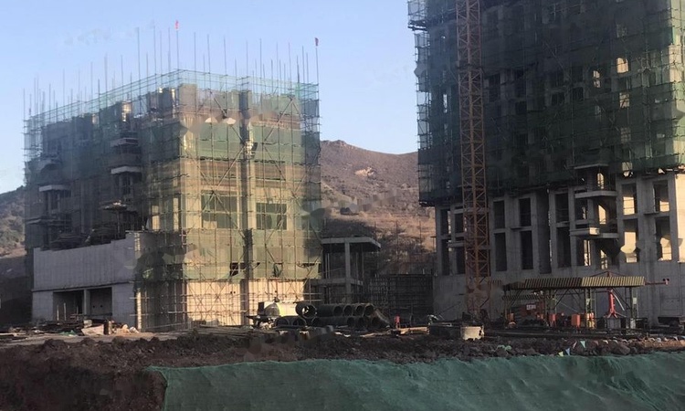 亢龙东郡施工进度图