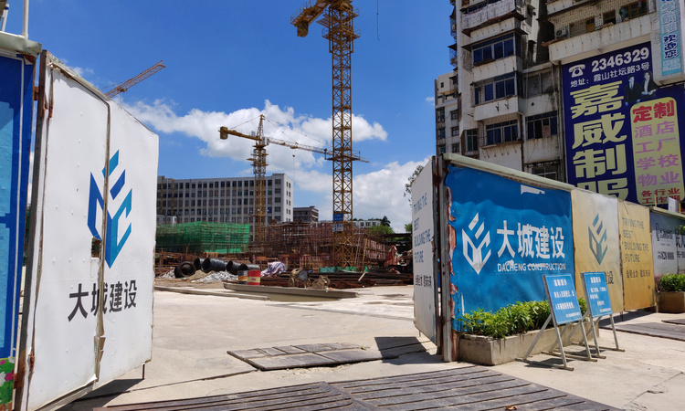 民大蓝海峰境实景图