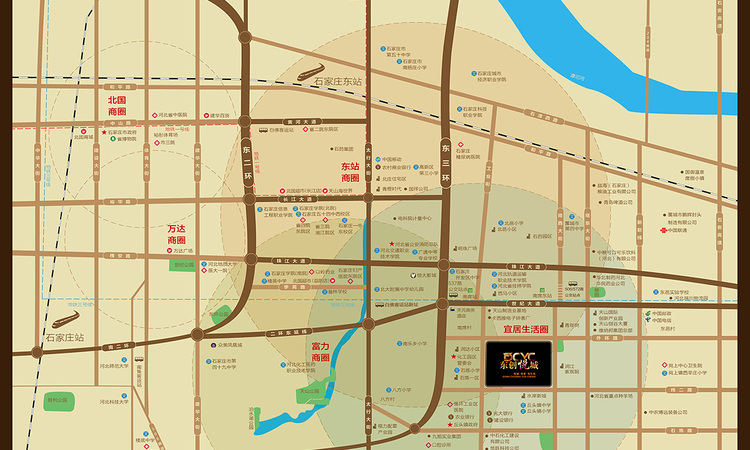 东创悦城交通图