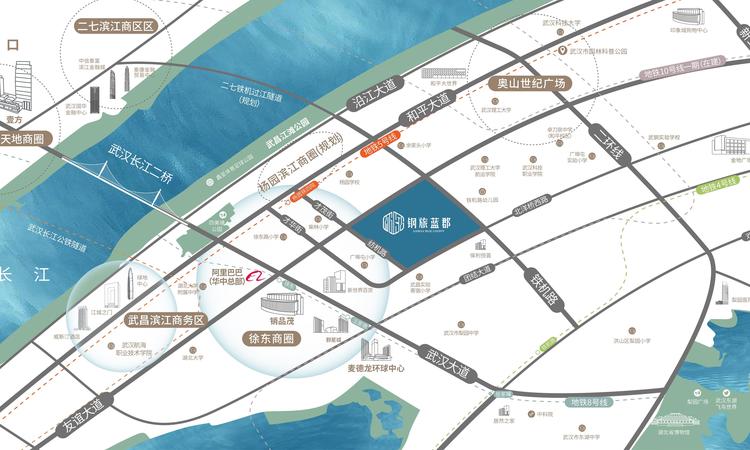 钢旅蓝郡交通图