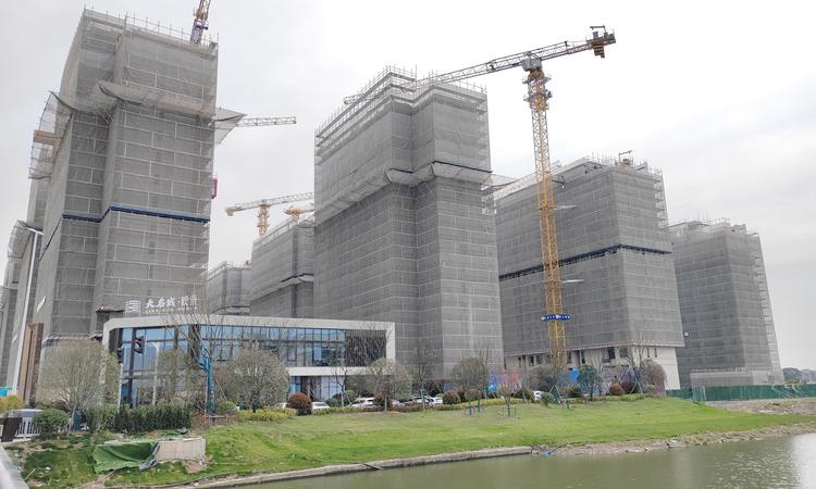 大名城映辰施工进度图