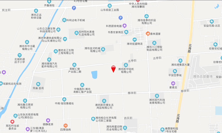 众成·新华生活城交通图