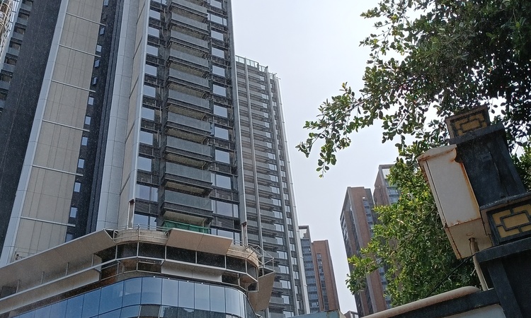 山海公馆施工进度图