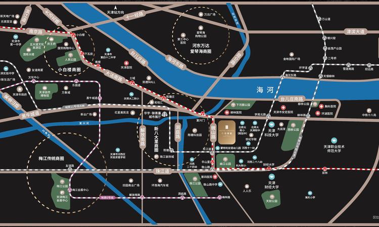 华宇御熹臺交通图