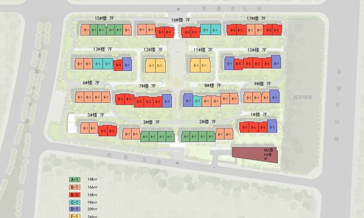 绿城湖畔雲庐楼层平面图