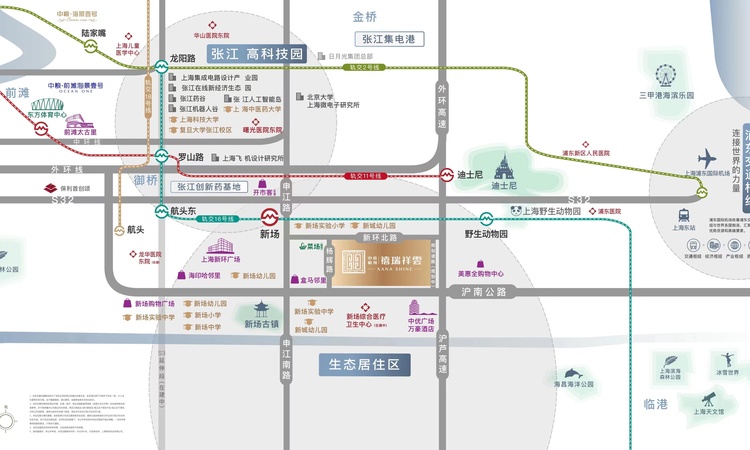 中粮首创禧瑞祥云交通图