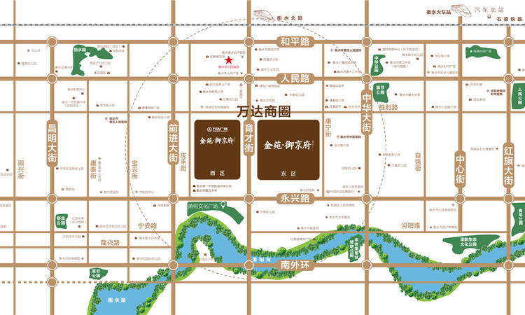 金苑·御京府交通图