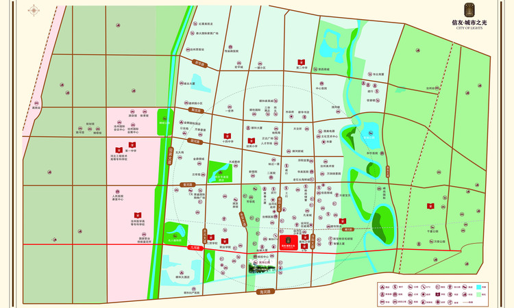 信友城市之光交通图