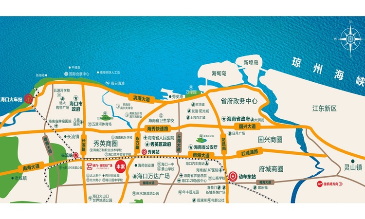 诚方创世纪广场交通图