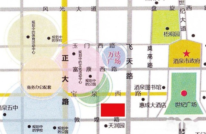 酒泉正信苑实景图