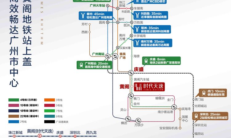 时代天逸（广州）交通图