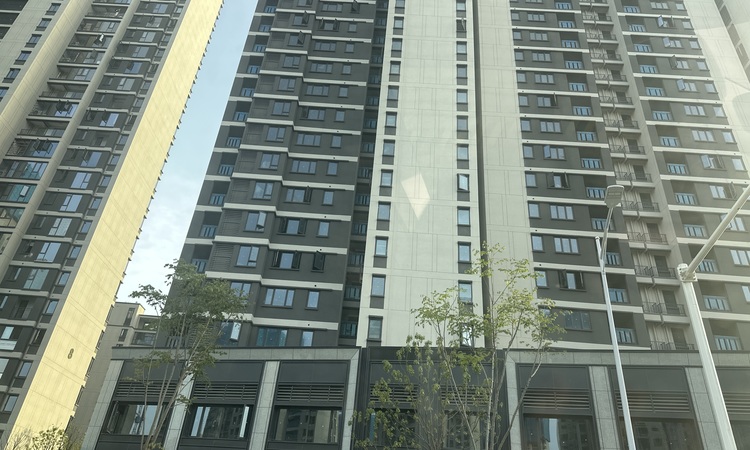 美的·云樾施工进度图