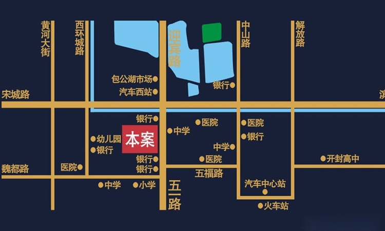 新龙.御景城交通图