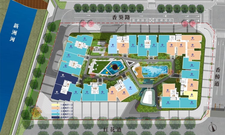 中信城开红树湾周边配套图