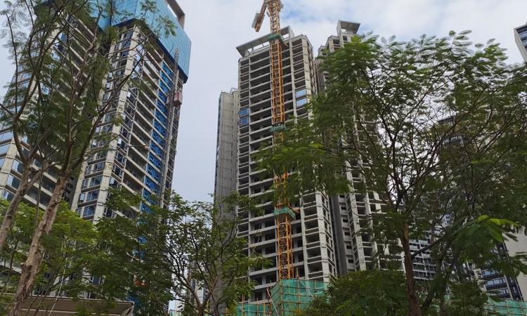 中建·观玥实景图