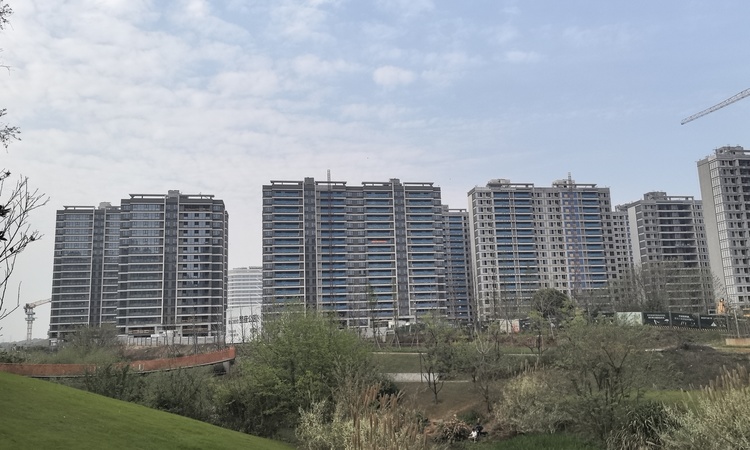 五矿·万境松雅施工进度图