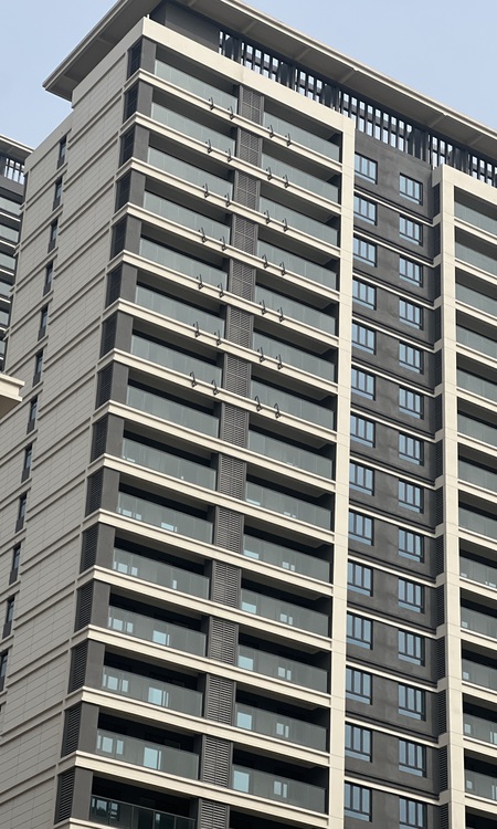 美联·奥公馆施工进度图