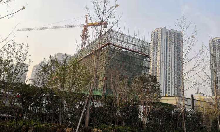 商丘中梁荣华城施工进度图