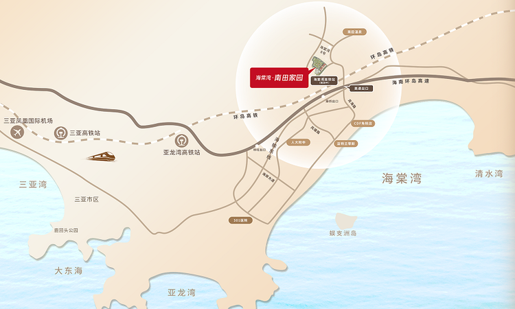 睿居.南田家园交通图