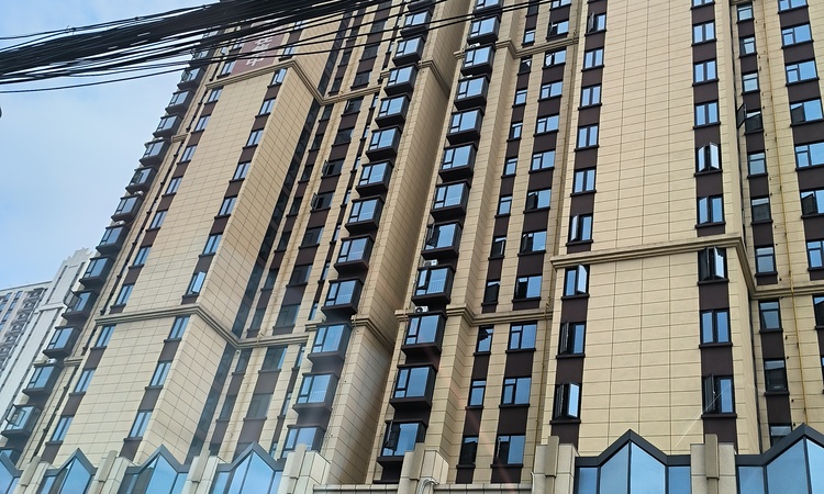 光谷悦公馆施工进度图