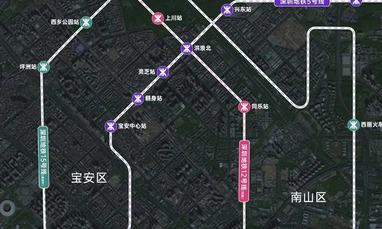 万科未来之光交通图