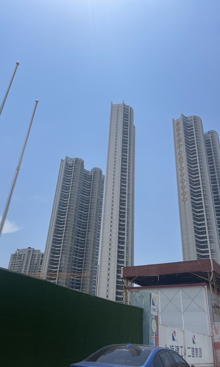 BFC复星外滩中心·御江廷施工进度图