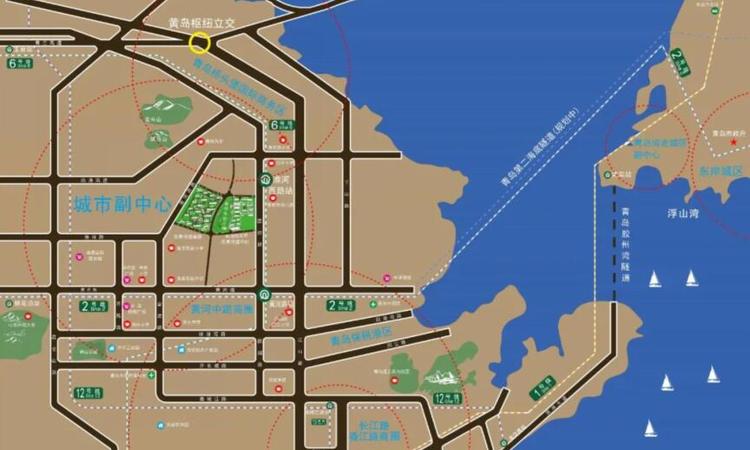 凯景领盛豪庭交通图