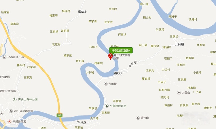 平昌龙熙国际实景图