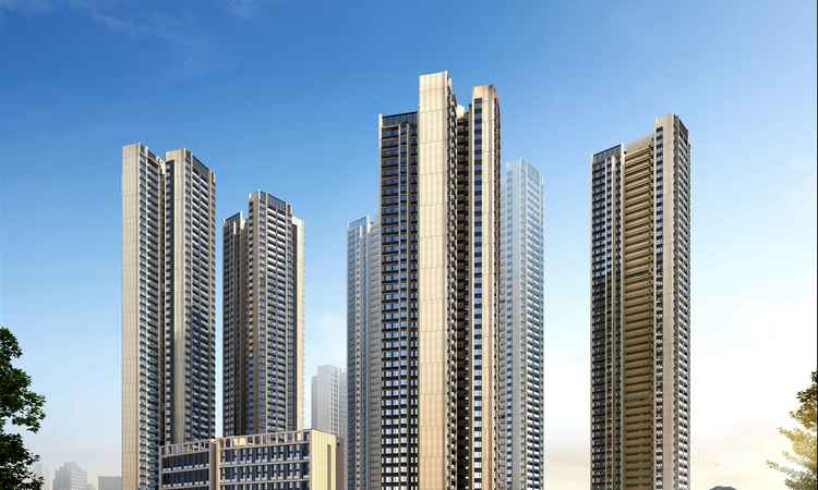 万科启城家园效果图