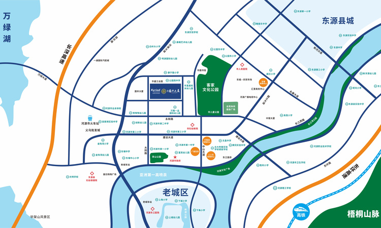 国丰尚品四季交通图