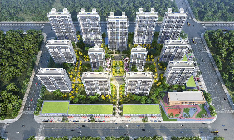 新华万科·翡翠观海效果图