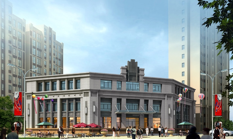 南都明珠•滨湖新城效果图