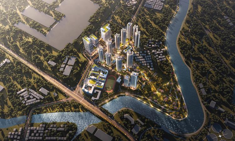 深物业澜湖时代效果图