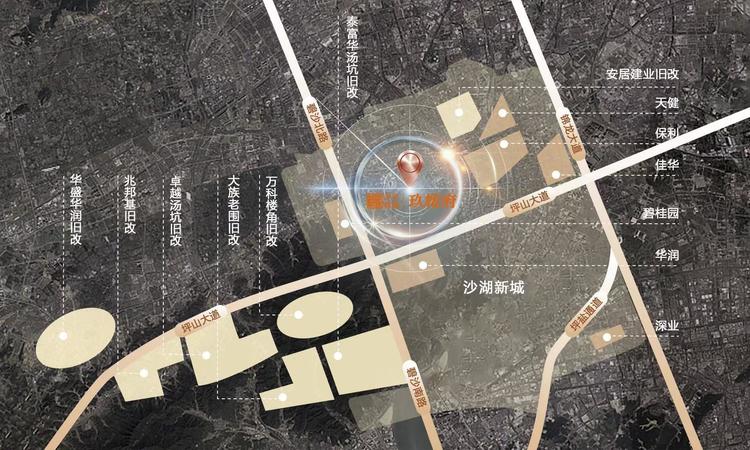  龙光春城玖榕府周边配套图