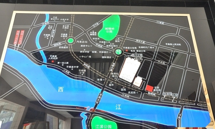 凤凰名城交通图