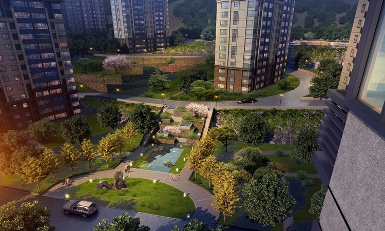 御景花园实景图