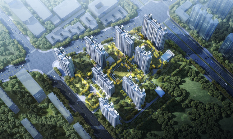 保利金地水木芳华效果图