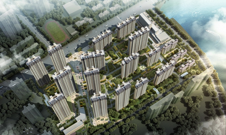 坤合云海城效果图