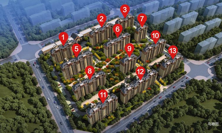 舞钢建业通和府效果图