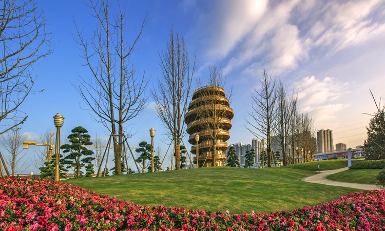 景融南湖里实景图