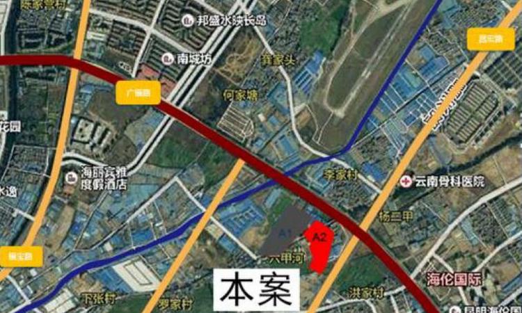 万科大都会交通图