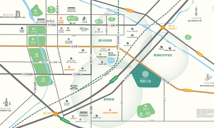 世合|万科理想大地·望宸里交通图