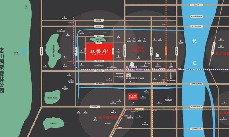 富园玖誉府交通图