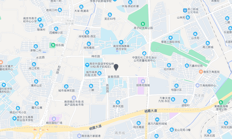 保利燕璟和颂交通图