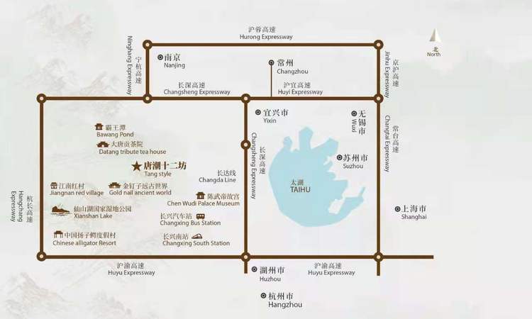 唐朝十二坊周边配套图