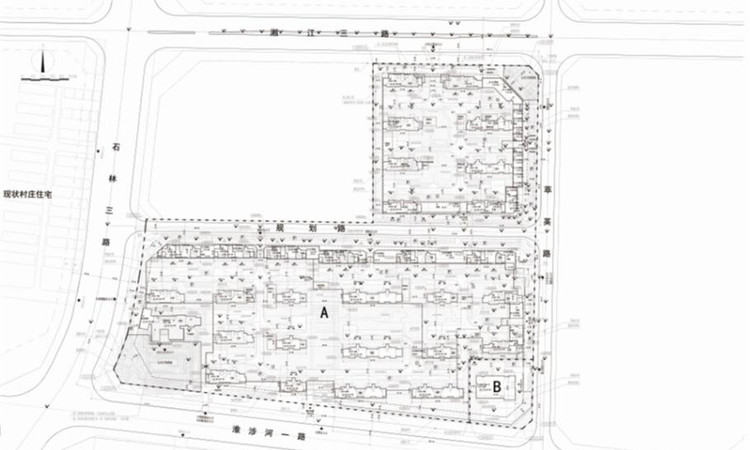 中梁拾光漫城楼层平面图