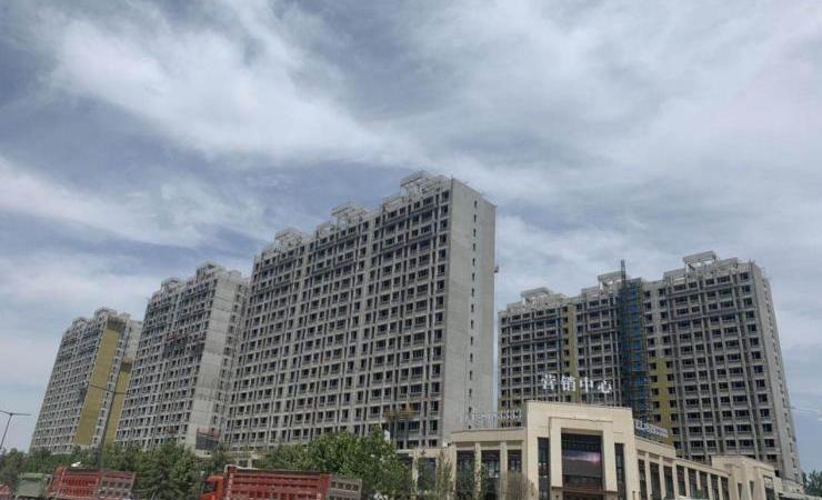 中海·紫御华府施工进度图