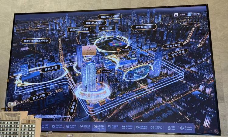 金地汉口峯汇交通图