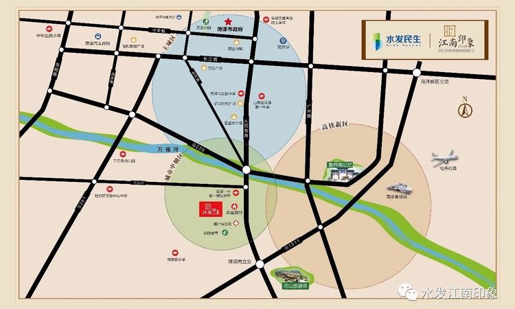 水发江南印象交通图
